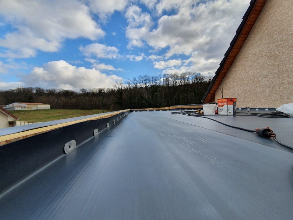 Toiture terrasse à Vesoul par LTO