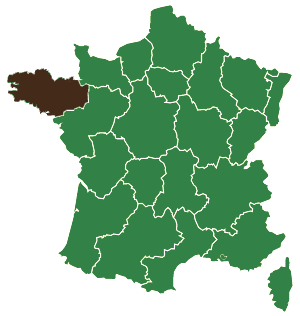 Carte des régions de France